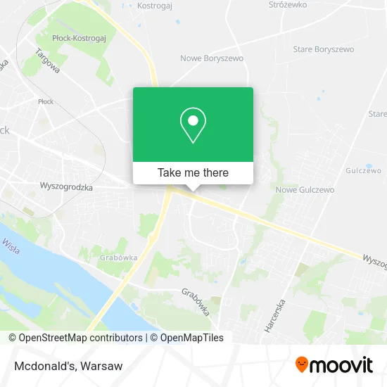 Mcdonald's map