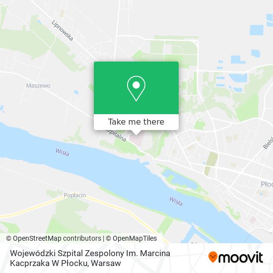 Wojewódzki Szpital Zespolony Im. Marcina Kacprzaka W Płocku map