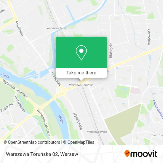 Карта Warszawa Toruńska 02