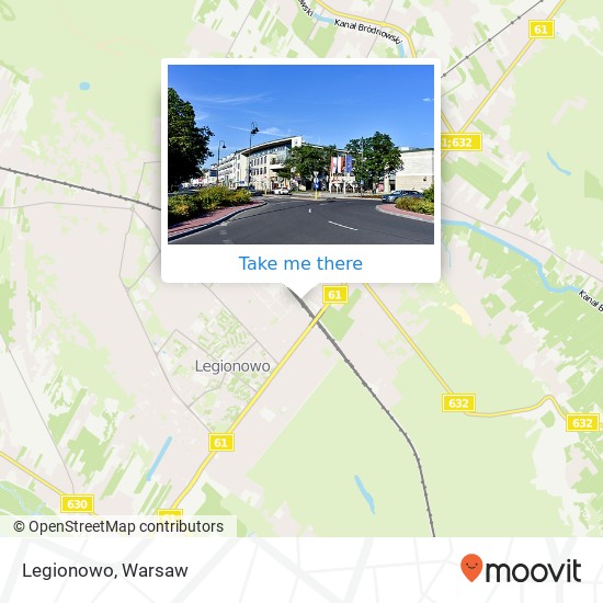 Legionowo map