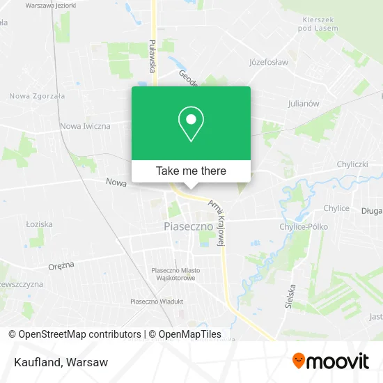 Kaufland map