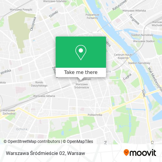 Warszawa Śródmieście 02 map