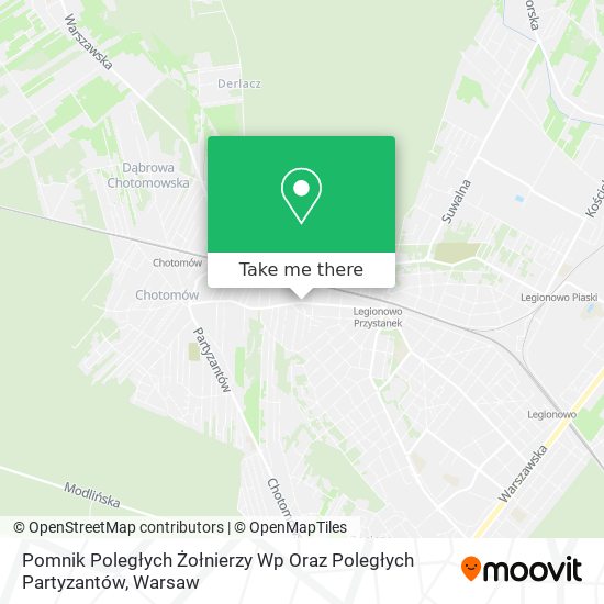 Pomnik Poległych Żołnierzy Wp Oraz Poległych Partyzantów map