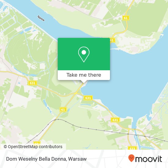 Dom Weselny  Bella Donna map