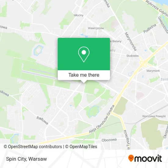 Spin City map