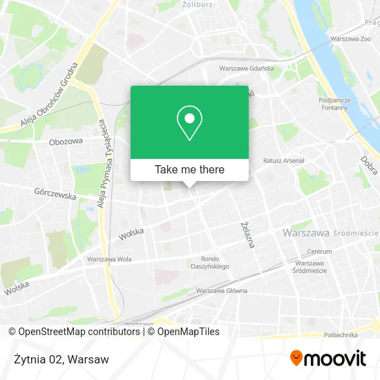 Żytnia 02 map