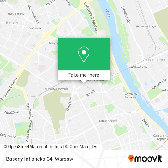 Карта Baseny Inflancka 04