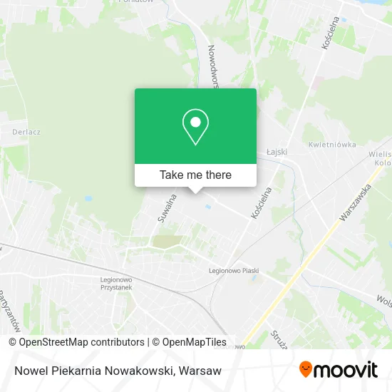 Карта Nowel Piekarnia Nowakowski