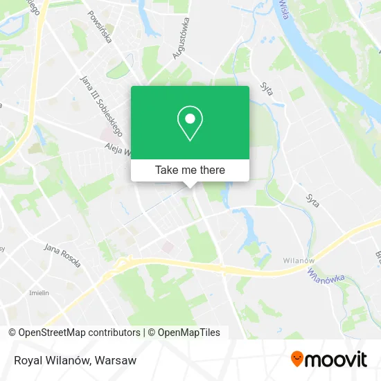 Карта Royal Wilanów