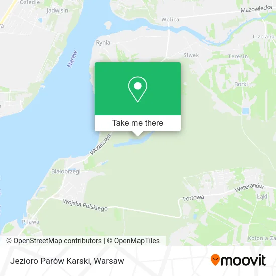 Карта Jezioro Parów Karski