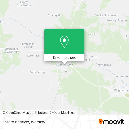Карта Stare Bosewo