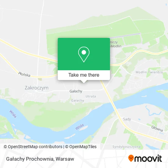 Карта Gałachy Prochownia