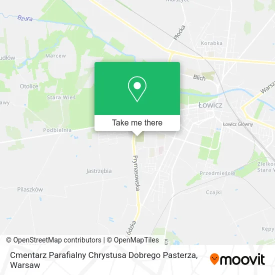 Карта Cmentarz Parafialny Chrystusa Dobrego Pasterza