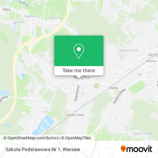 Карта Szkoła Podstawowa Nr 1