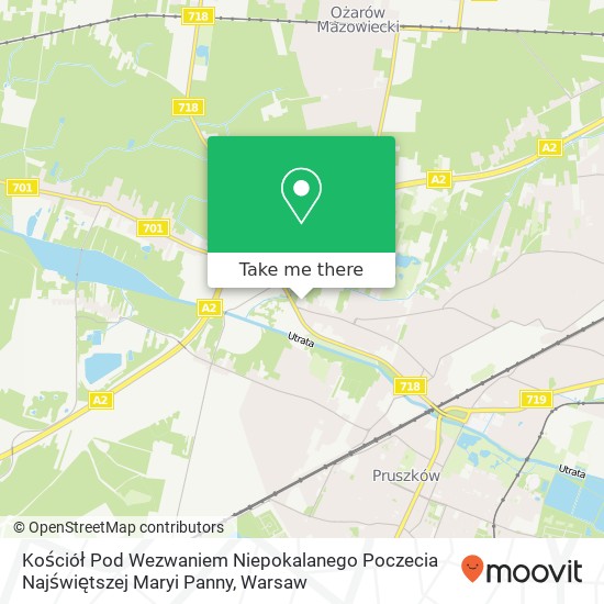 Kościół Pod Wezwaniem Niepokalanego Poczecia Najświętszej Maryi Panny map