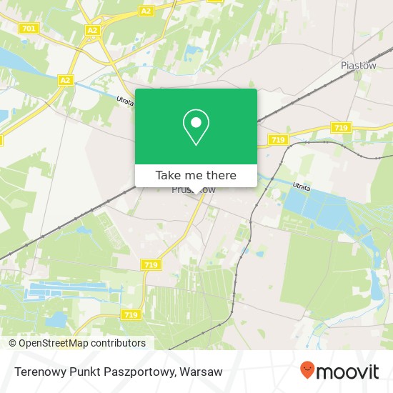 Terenowy Punkt Paszportowy map