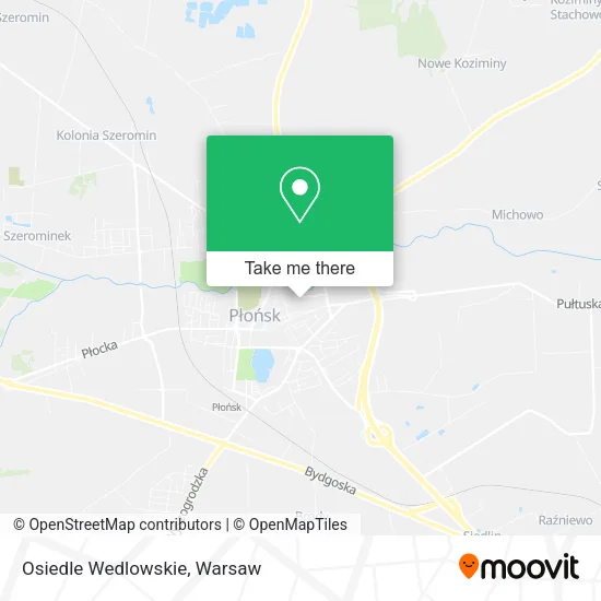 Osiedle Wedlowskie map