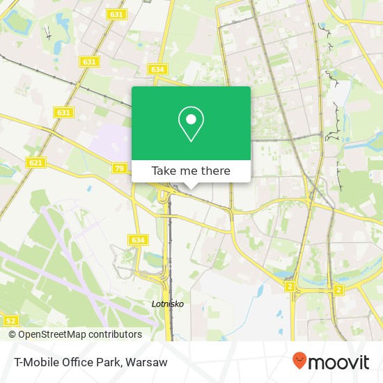 T-Mobile Office Park map