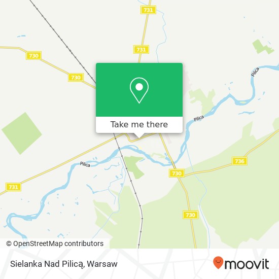 Sielanka Nad Pilicą map