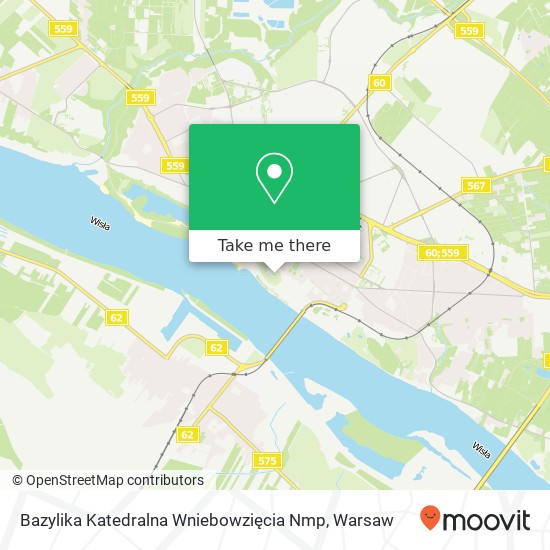 Bazylika Katedralna Wniebowzięcia Nmp map