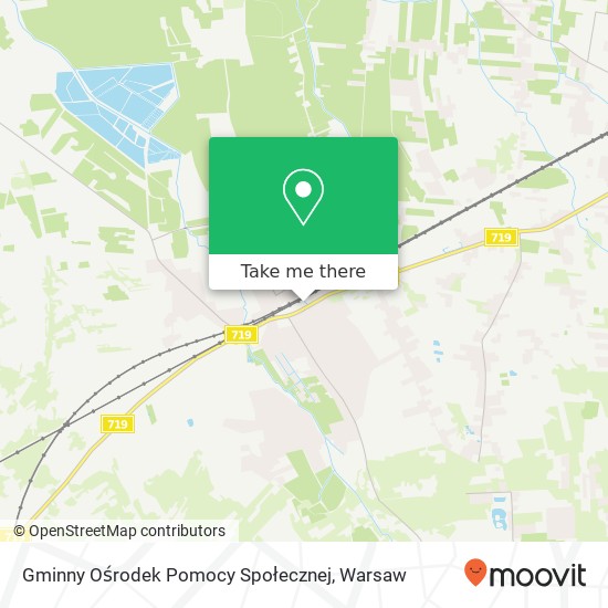 Gminny Ośrodek Pomocy Społecznej map