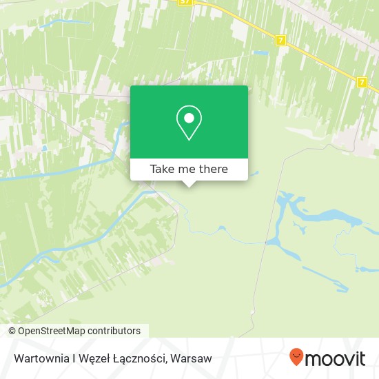 Wartownia I Węzeł Łączności map