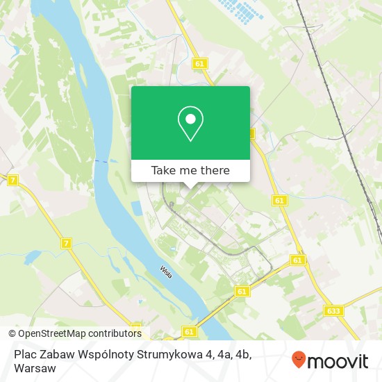 Plac Zabaw Wspólnoty Strumykowa 4, 4a, 4b map