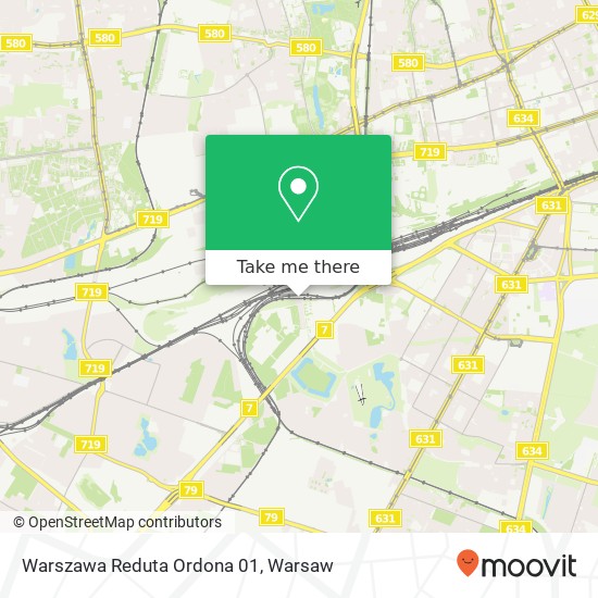 Warszawa Reduta Ordona 01 map