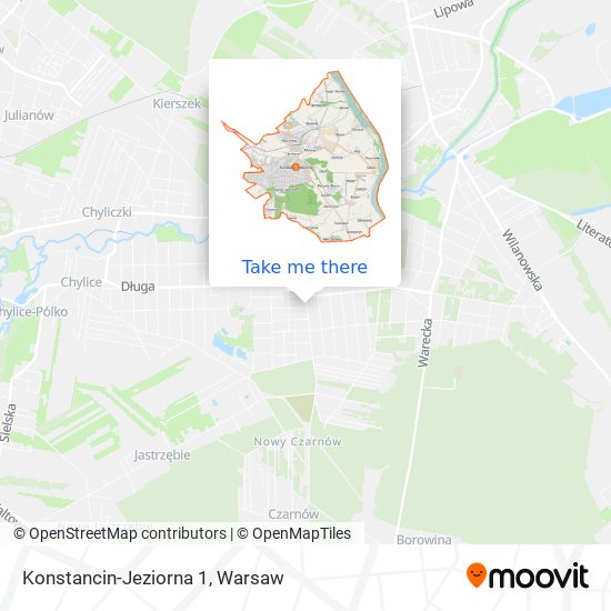 Konstancin-Jeziorna 1 map