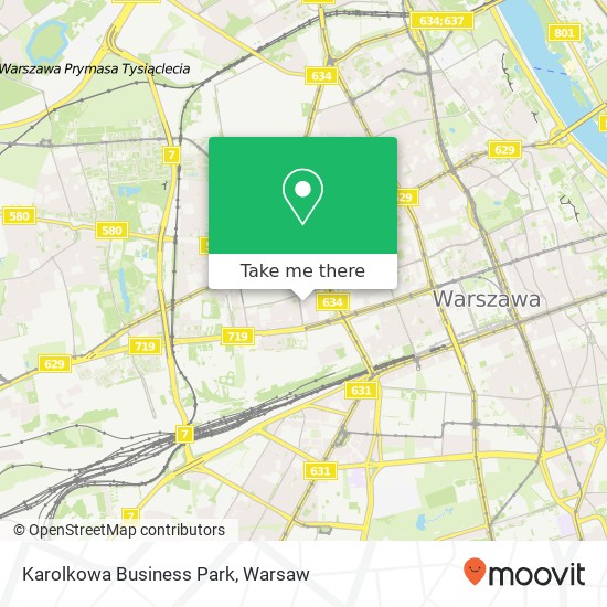 Karolkowa Business Park map