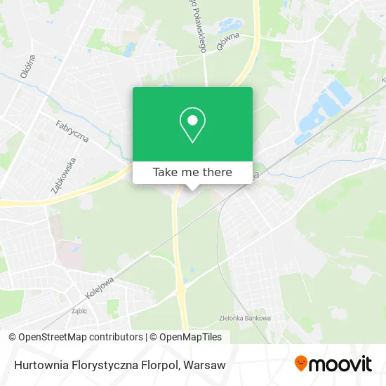 Карта Hurtownia Florystyczna Florpol