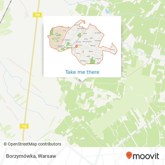 Borzymówka map