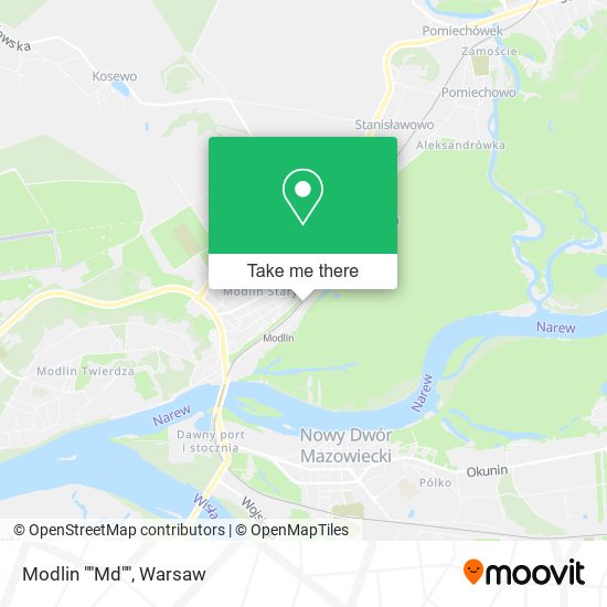 Modlin ""Md"" map