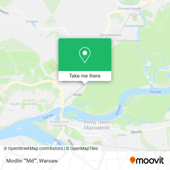 Modlin ""Md"" map