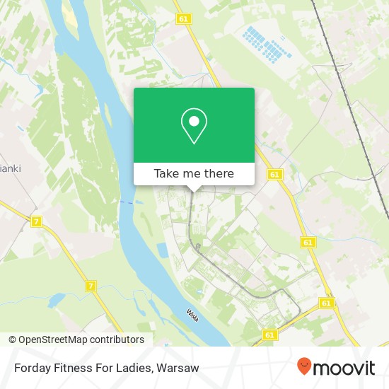 Forday Fitness For Ladies map