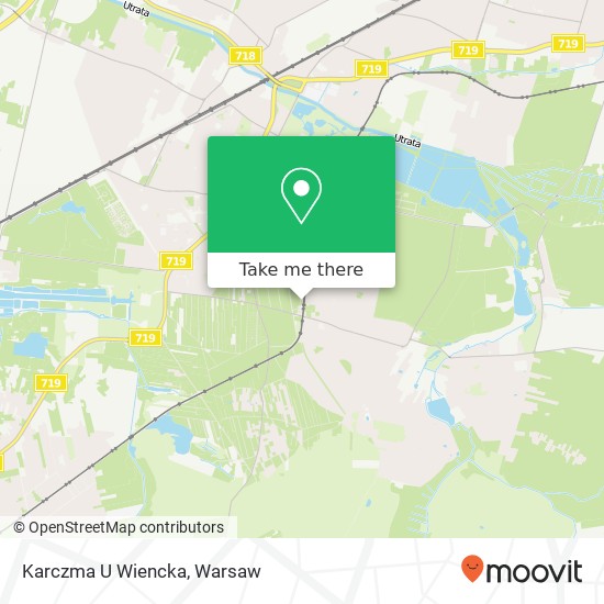 Karczma U Wiencka map