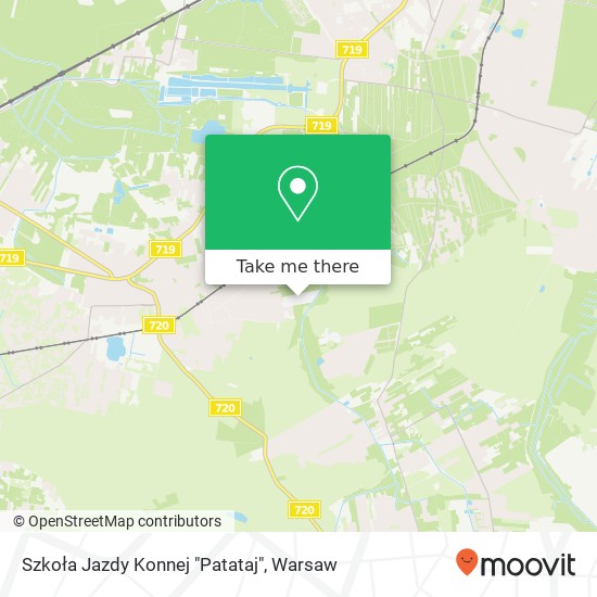 Szkoła Jazdy Konnej "Patataj" map