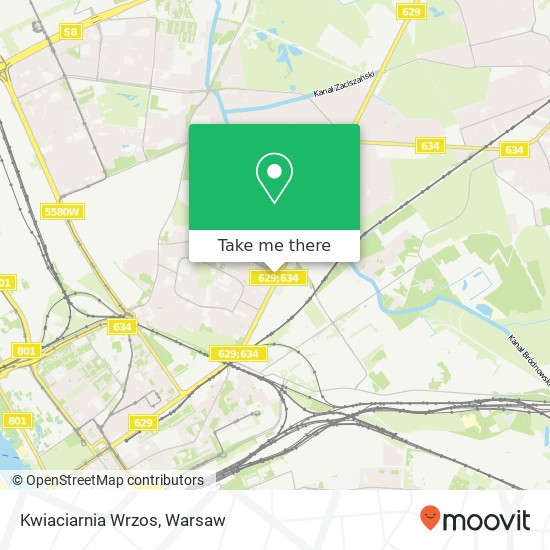 Kwiaciarnia Wrzos map