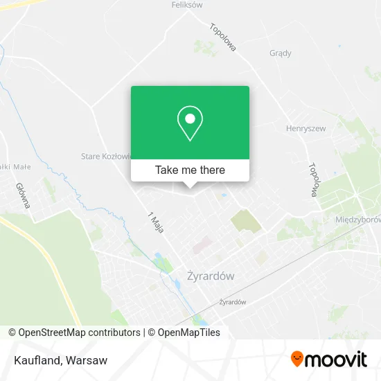 Kaufland map