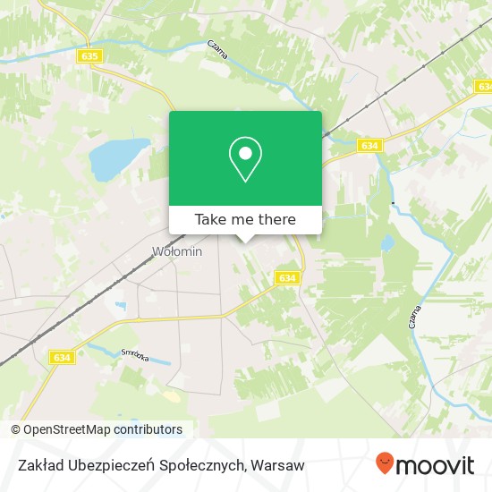 Zakład Ubezpieczeń Społecznych map