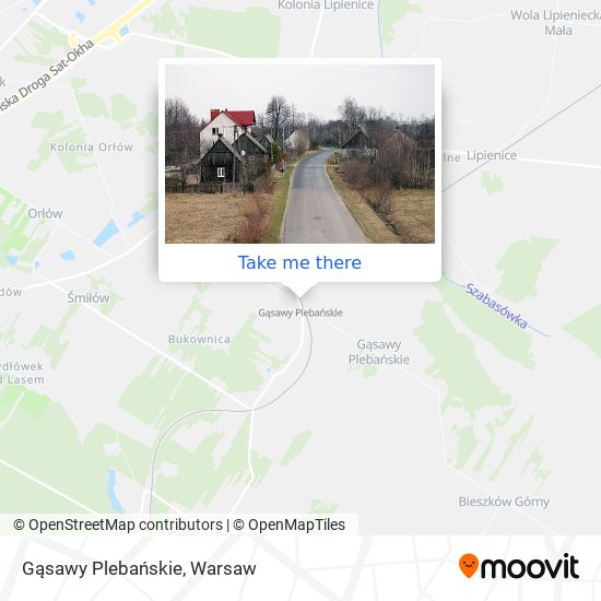 Gąsawy Plebańskie map