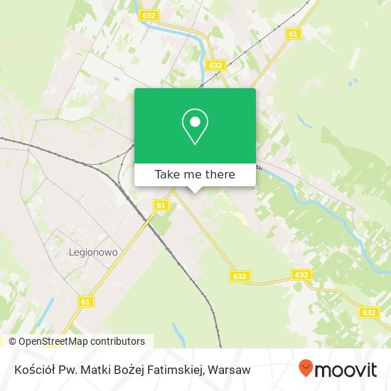 Kościół Pw. Matki Bożej Fatimskiej map