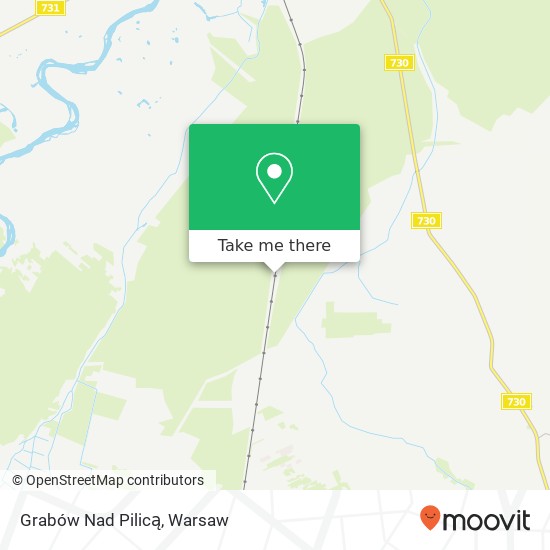 Grabów Nad Pilicą map