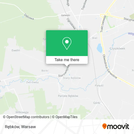 Rębków map
