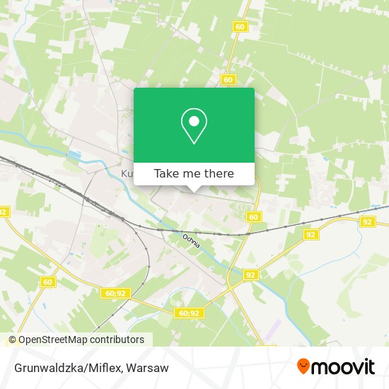 Grunwaldzka/Miflex map