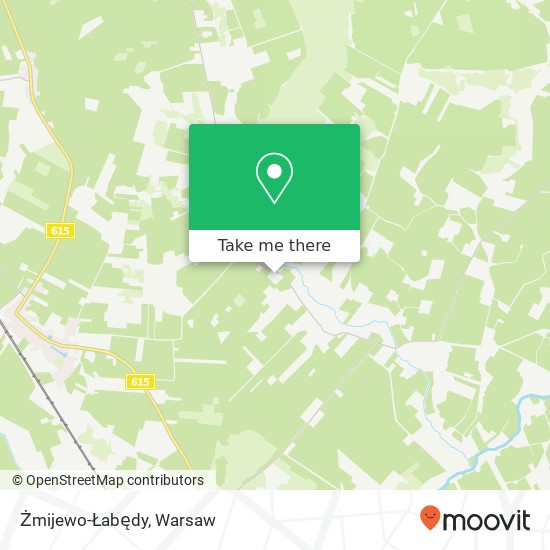 Żmijewo-Łabędy map