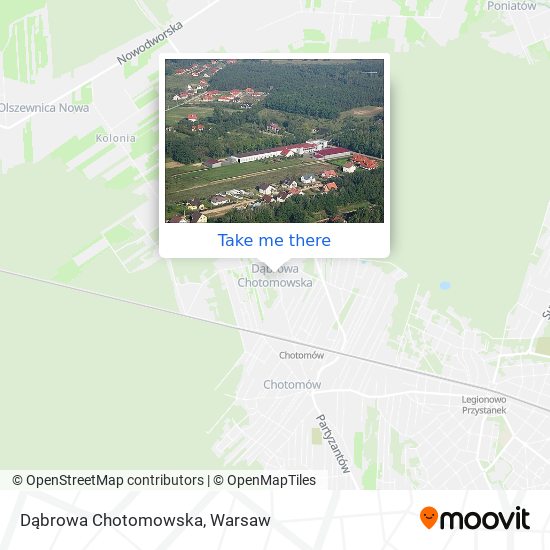 Dąbrowa Chotomowska map