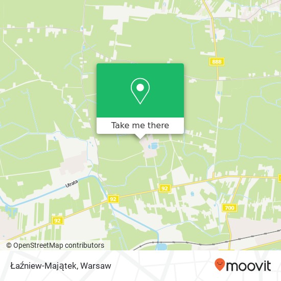 Łaźniew-Majątek map