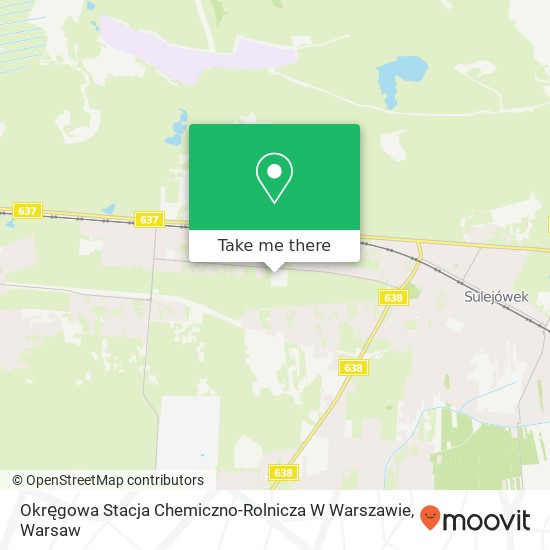 Okręgowa Stacja Chemiczno-Rolnicza W Warszawie map