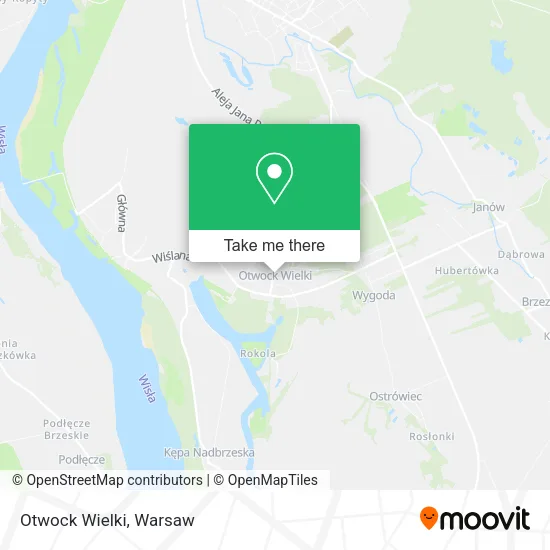 Карта Otwock Wielki